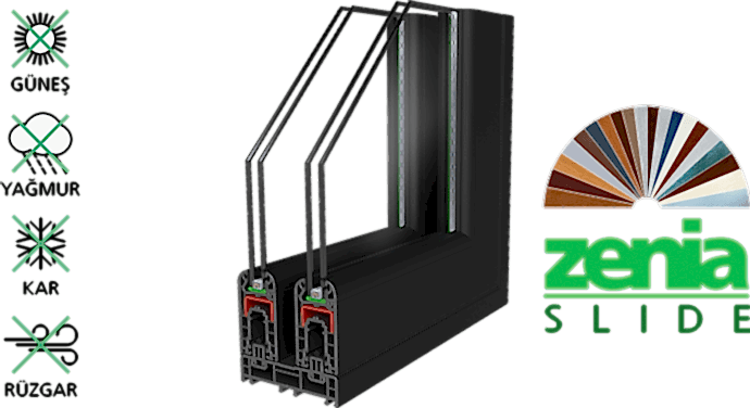 Zenia Slide (Tam Yalıtımlı Sürme)